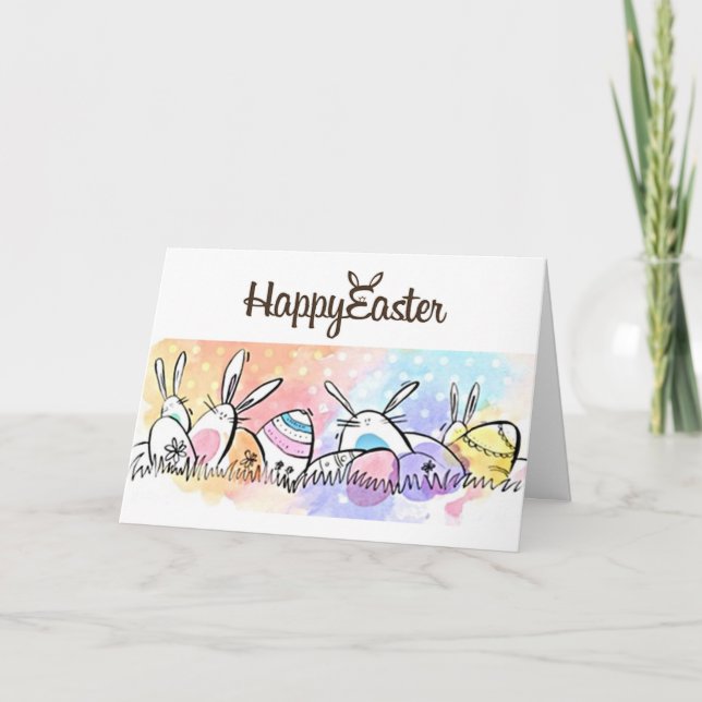 CARTÃO DE FESTIVIDADES TENHA A "MELHOR PÁSCOA AINDA" (Frente)