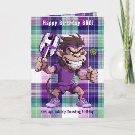 Cartão De Festividades Tenha um Ape-Absolutamente Esmagador Aniversário