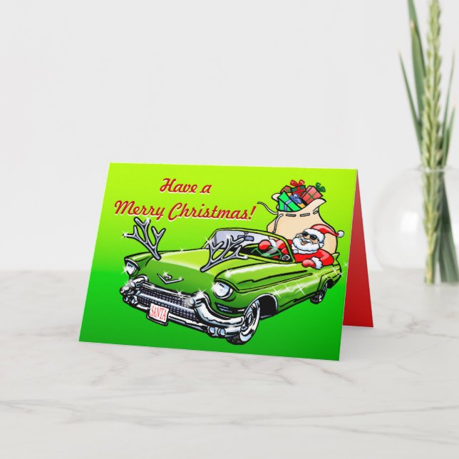 Cartão De Festividades Tenha um Feliz Natal! (Frente)