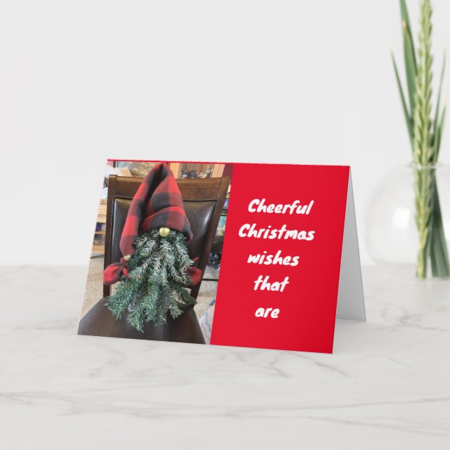 CARTÃO DE FESTIVIDADES TENHA UM FERIADO CHEIO DE FELICIDADE E ALEGRIA (Frente)