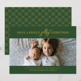 CARTÃO DE FESTIVIDADES TENHA UM NATAL BEM ALEGRE FOTO PLANA