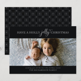CARTÃO DE FESTIVIDADES TENHA UM NATAL BEM ALEGRE FOTO PLANA