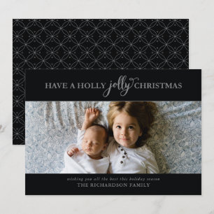 CARTÃO DE FESTIVIDADES TENHA UM NATAL BEM ALEGRE FOTO PLANA