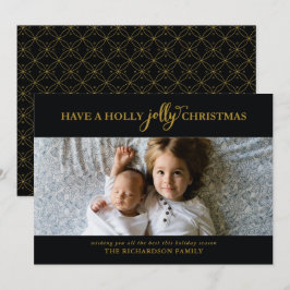 CARTÃO DE FESTIVIDADES TENHA UM NATAL BEM ALEGRE FOTO PLANA