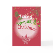 Tenha um Natal maravilhoso