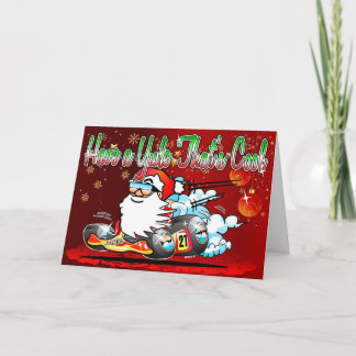 Cartão De Festividades Tenha um Yule que seja legal - Xmas dos desenhos