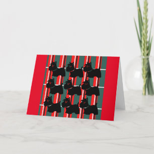 CARTÃO DE FESTIVIDADES TERRIER ESCOCÊS