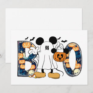 Cartão De Festividades Terrível "BOO" Bash — Uma Delícia De Halloween