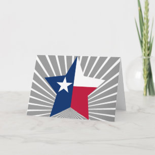 Cartão De Festividades Texas Star