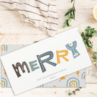 Texto de Cinza Amarelo Pastel Scandi Feliz Natal