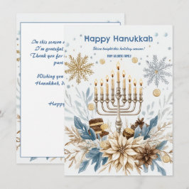 Cartão De Festividades Texto personalizado Festival Luminoso de Luzes