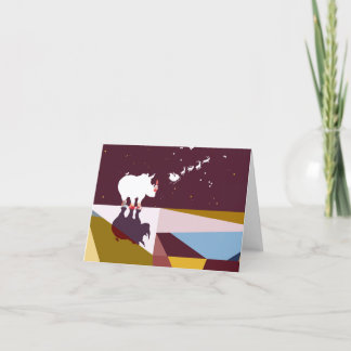 Cartão De Festividades thank you santa