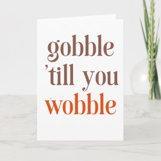 Cartão De Festividades Thanksgiving