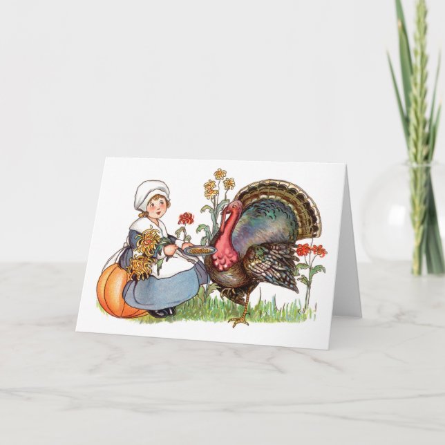 CARTÃO DE FESTIVIDADES THANKSGIVING 2009 (Frente)