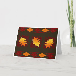 Cartão De Festividades Thanksgiving Card