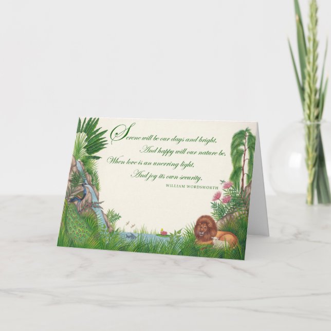 Cartão De Festividades Thanksgiving ~ Peaceable Kingdom Greeting Cards (Frente)