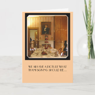 Cartão De Festividades Thanksgiving Picture
