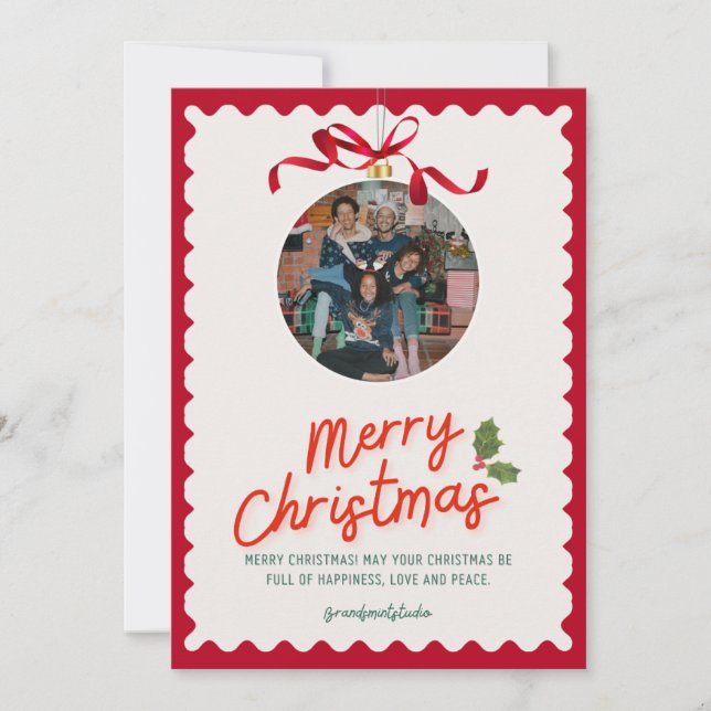 Cartão De Festividades Thanku card (Frente)