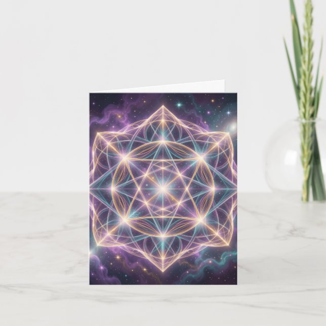 Cartão De Festividades The 7 Chakras´11 (Frente)