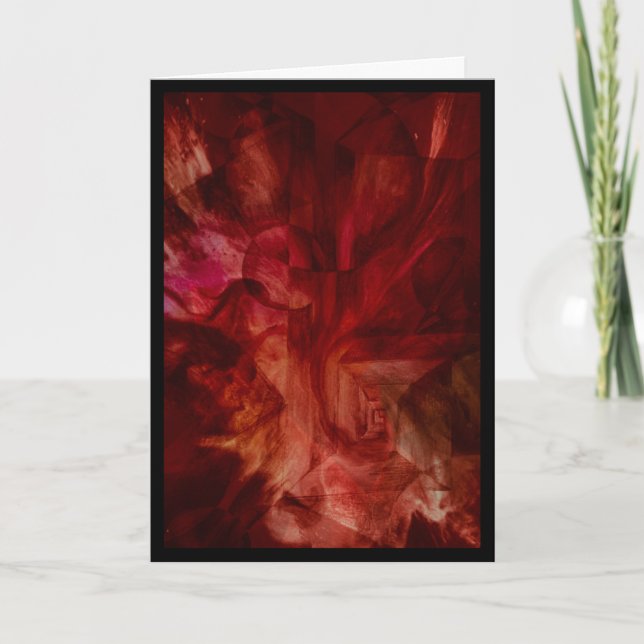 Cartão De Festividades The Abyss Stationery and Art Card (Frente)