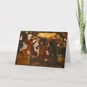 Cartão De Festividades The Adoration of the Magi