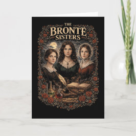 Cartão De Festividades The Brontë Sisters