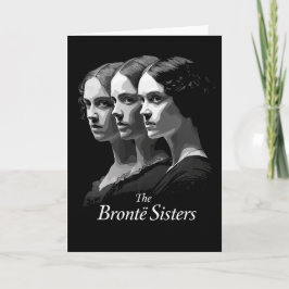 Cartão De Festividades The Brontë Sisters