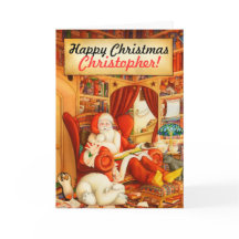 The Christmas Bear and Santa Custom Christmas