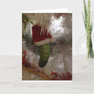 Cartão De Festividades The Christmas Pickle