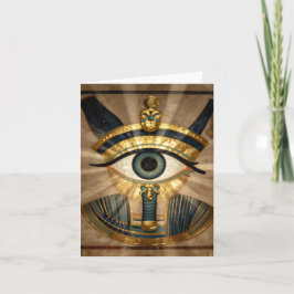 Cartão De Festividades The Egyptian Eye´9