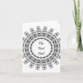 Cartão De Festividades The First Noel