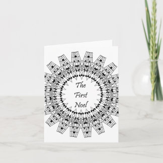 Cartão De Festividades The First Noel