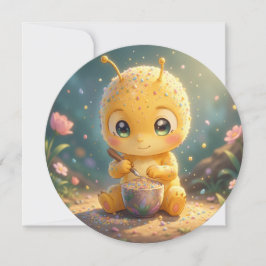 Cartão De Festividades The Glowing Wanderer and the Art of Nectar.1