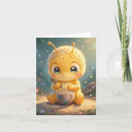 Cartão De Festividades The Glowing Wanderer and the Art of Nectar.1