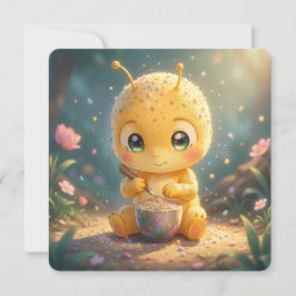 Cartão De Festividades The Glowing Wanderer and the Art of Nectar.1