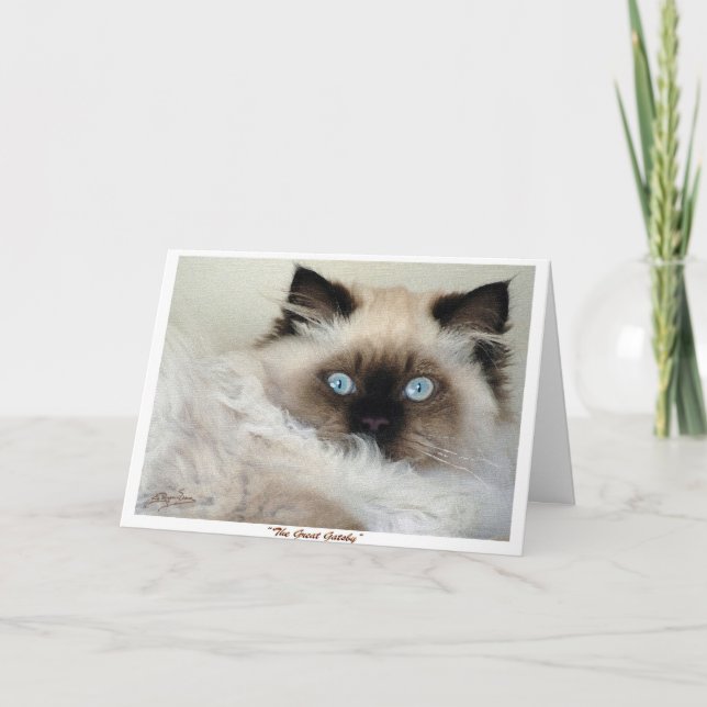 Cartão De Festividades "THE GREAT GATSBY" Greeting Card (Frente)