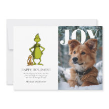 The Grinch & Max Personalized Photo Holiday Card