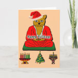 Cartão De Festividades the holiday buddha<br><div class="desc">the card for everyone!</div>