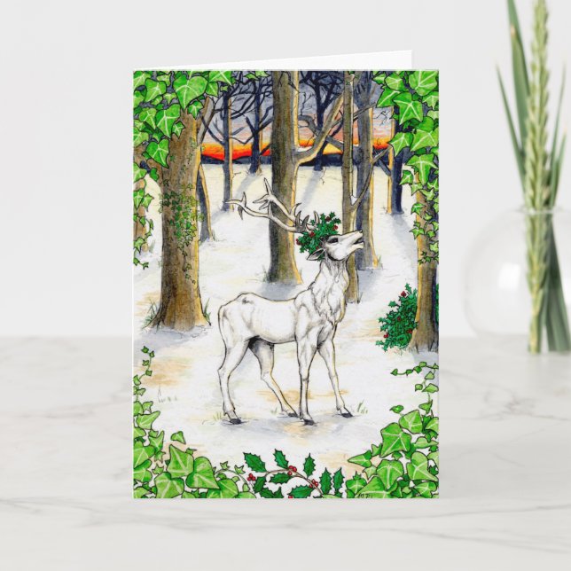 Cartão De Festividades The Holly & the Ivy Christmas Card (Frente)