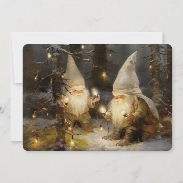 Cartão De Festividades The Keepers of the Glow Flat Holiday Card (Frente)