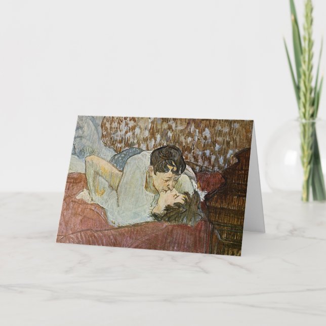 Cartão De Festividades The Kiss (Frente)