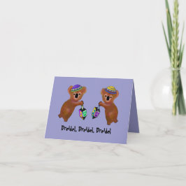 Cartão De Festividades The Koala Dreidel Game Cards