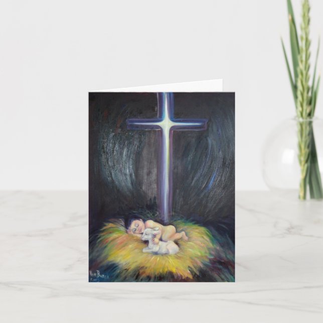 Cartão De Festividades The Lamb of God (Frente)