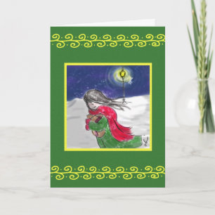 Cartão De Festividades The Lamppost