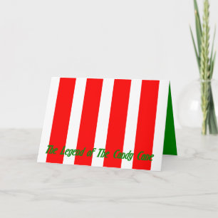 CARTÃO DE FESTIVIDADES THE LEGEND OF THE CANDY CANE...