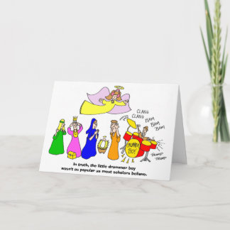 Cartão De Festividades The little drummer boy