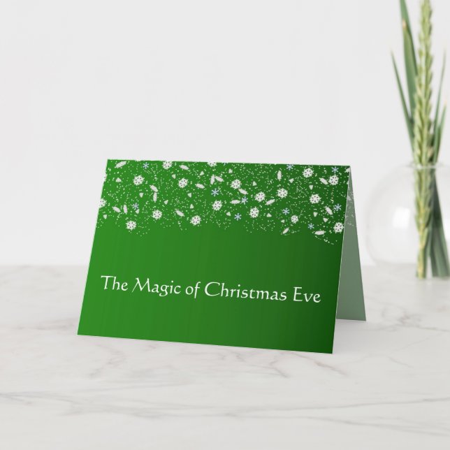 Cartão De Festividades The Magic of Christmas - Christmas Card (Frente)