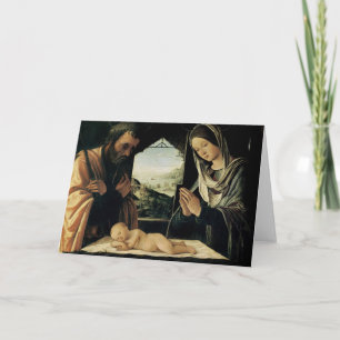 Cartão De Festividades The Nativity, c.1490