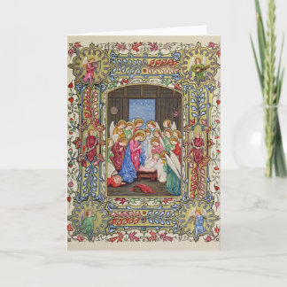Cartão De Festividades The Nativity of Our Lord