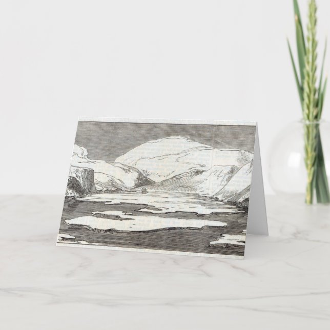 Cartão De Festividades The North Pole Expedition (Frente)